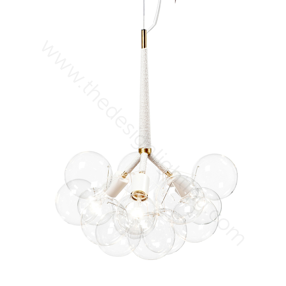 Chandelier   Original Bubble by Pelle (White)