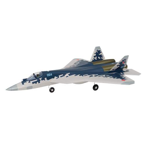 Радиоуправляемый самолет XFly , импеллерные бесколлекторные моторы Twin 40 мм SU-57 ,PNP версия без аппаратуры , аккумулятора и зарядного устройства