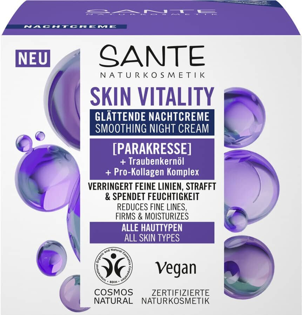 Ночной крем Skin Vitality Sante, 50 мл