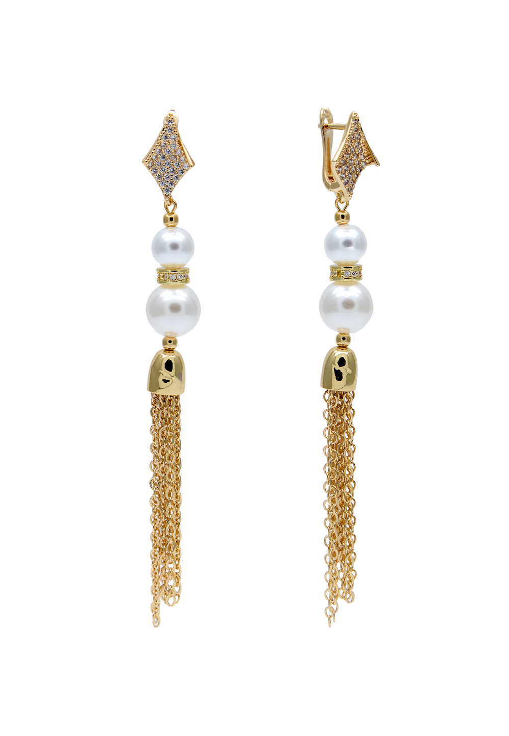 91003729 Серьги Selena Pearls
