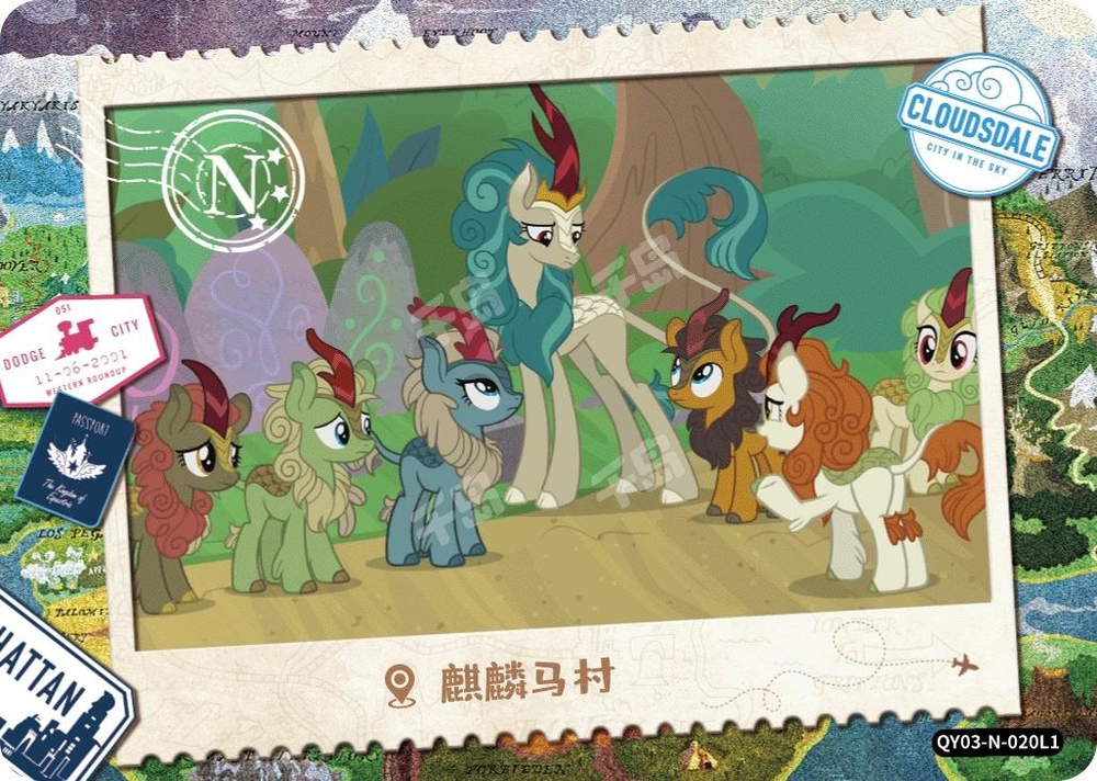 1 пак карточек My Little Pony MLP-T2W3