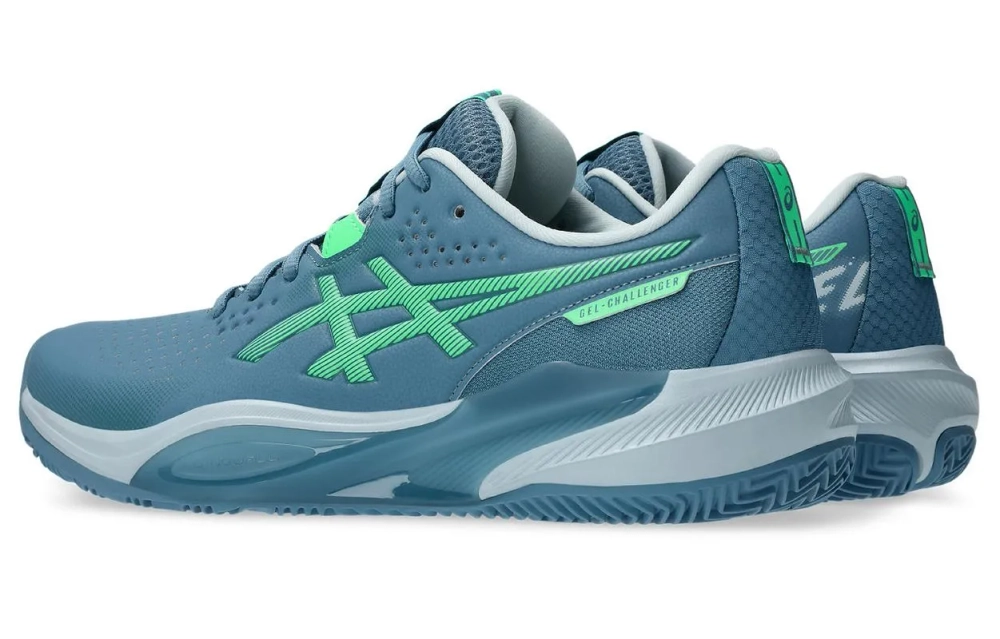 Мужские кросовки для Padel Asics Gel-Challenger 15 Padel - saba blue/vital green