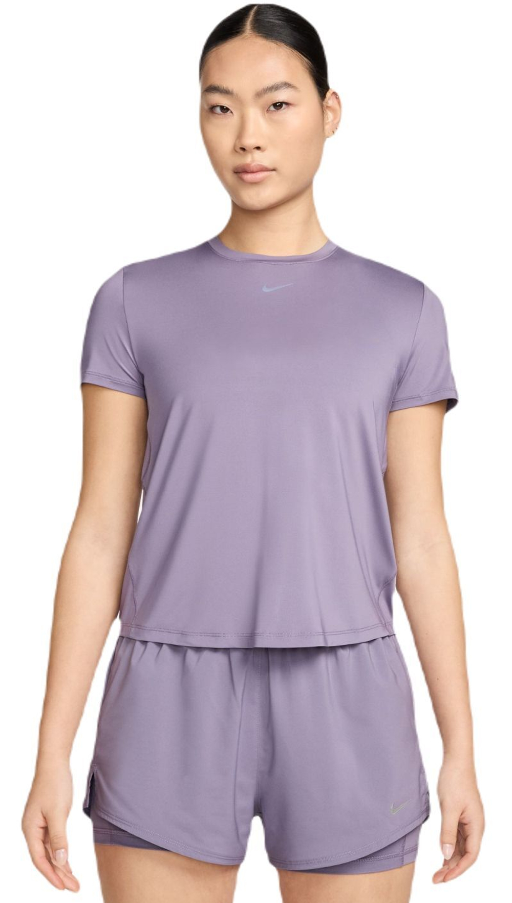 Женская теннисная футболка Nike Dri-Fit One Classic Top - Фиолетовый
