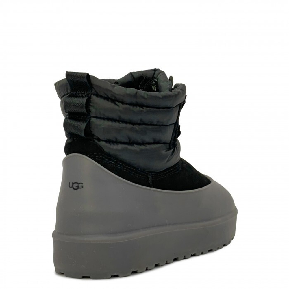 Ugg Mens Classic Mini Lace-Up Weather - Black