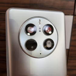 Крышка для Huawei Mate 50 Pro оригинальная (заднее стекло) цвет: серебристый