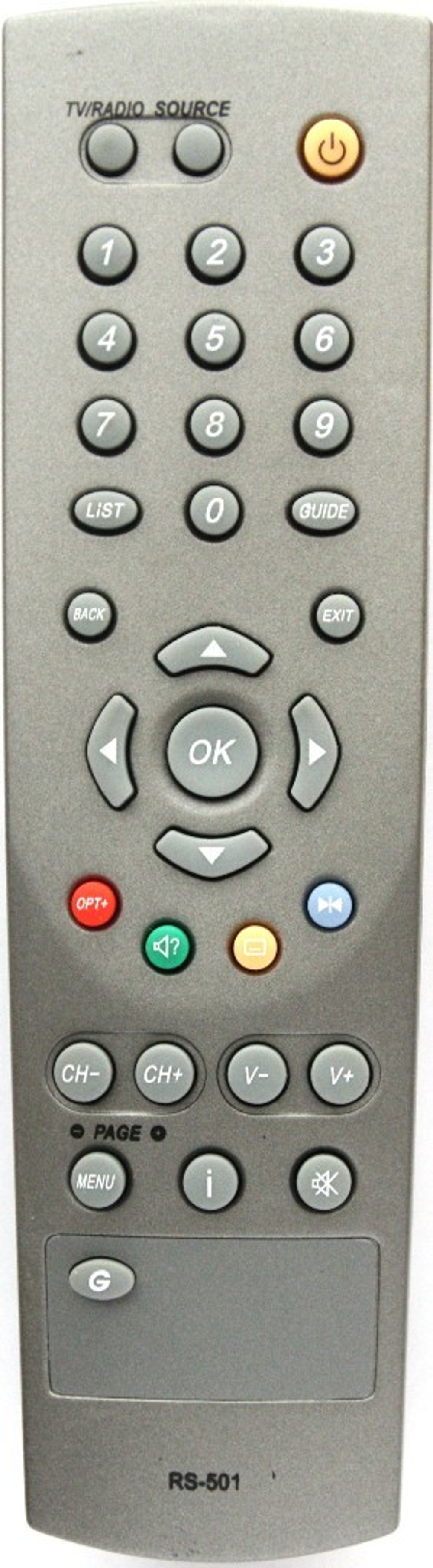 пульт для ресивера Humax RS-501 , RS-521
