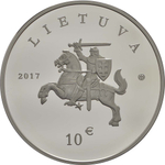 ЛИТВА, 2017, 10 ЕВРО [PROOF] [СЕРЕБРО]