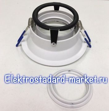 Алюминиевый точечный светильник 6068 MR16 WH белый Elektrostandard