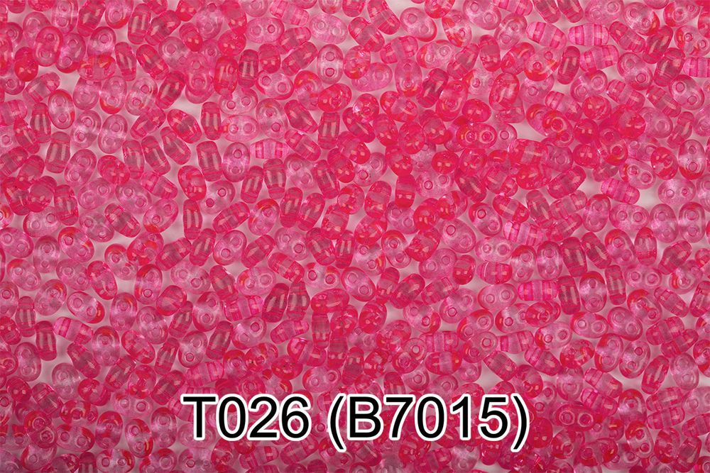 Бисер Gamma Twin 2.5х5 мм, 50 г, T026 св.розовый, B7015, 321-96001 Бисер Gamma Twin 2.5х5 мм, 50 г, T026 св.розовый, B7015, 321-96001