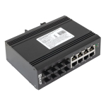 Промышленный неуправляемый коммутатор U-8GX/SFP-8GT, 8 портов 1000Base-X SFP, 8 портов 10/100/1000Base-T(X) RJ45, монтаж на динрейку TSX EKF