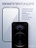 Стекло противоударное iPhone 12/12 Pro 6.1" Full Screen 2.5D (20D) черное