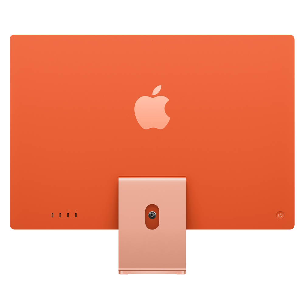 Моноблок Apple iMac 4.5K 24" (M3 8 CPU/10 GPU, 2023) 16/1TB, Orange (Оранжевый)