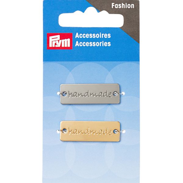 Нашивка handmade металл, 2 шт, под серебро / под золото, Prym 403794