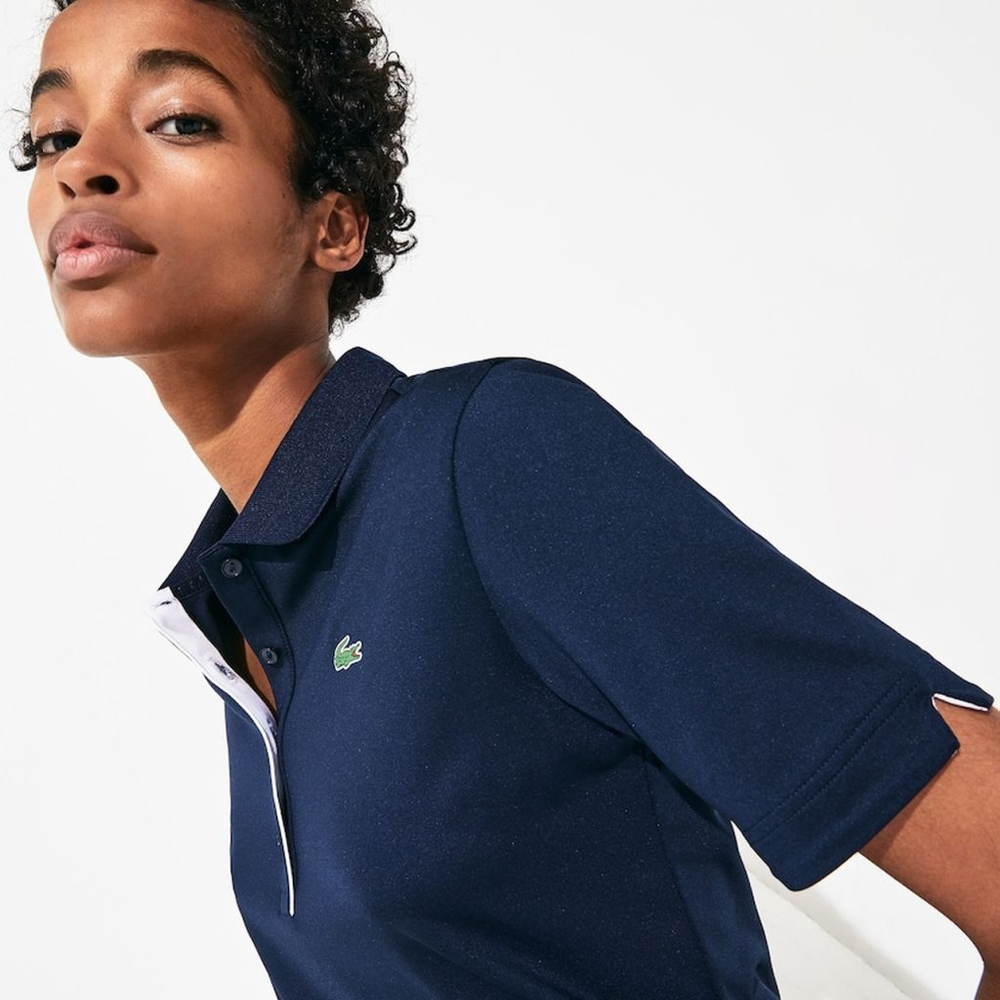 Женское поло Lacoste Women’s SPORT Ultra Dry Performance Polo - navy blue