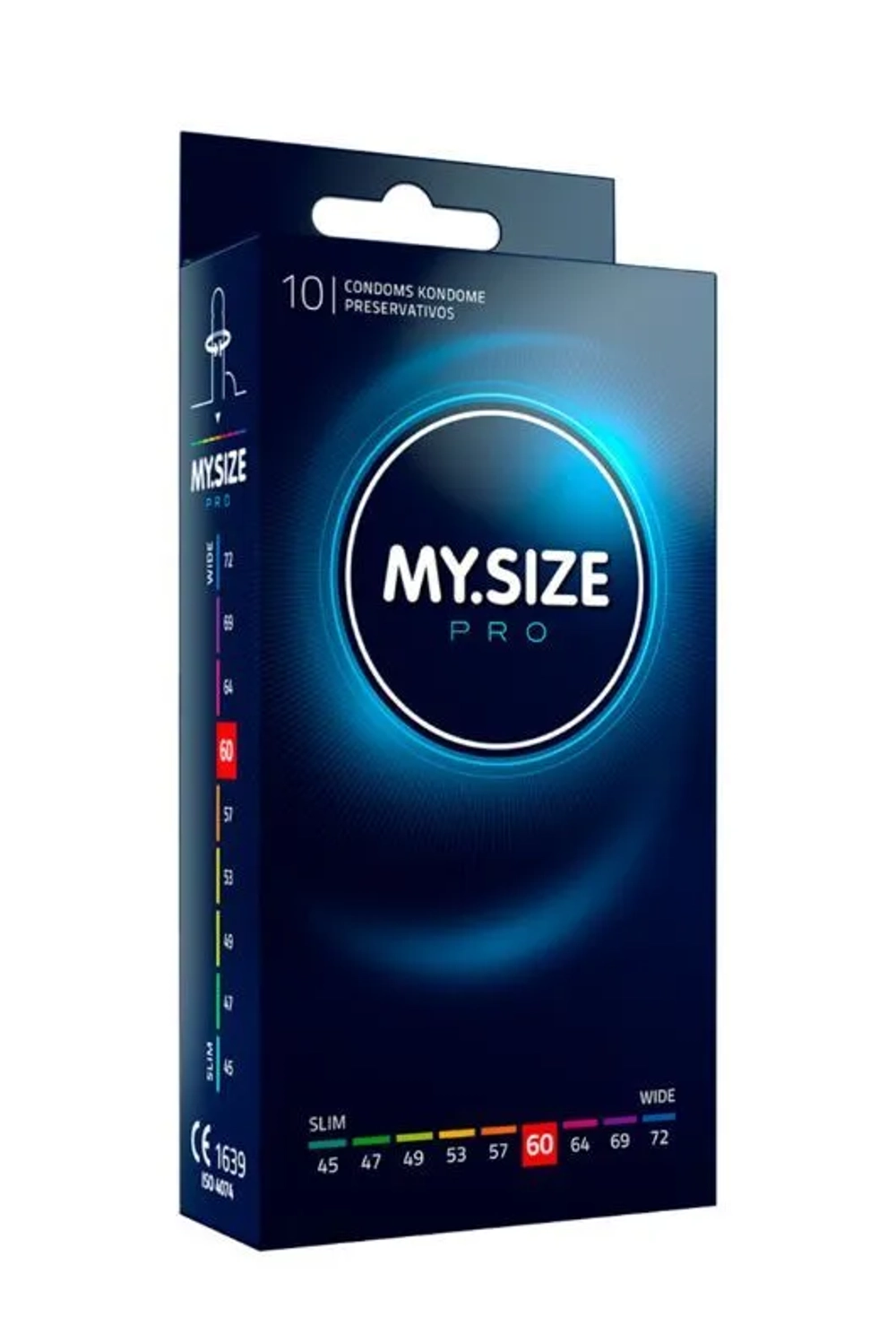 Презервативы MY.SIZE размер 60, 10 шт.