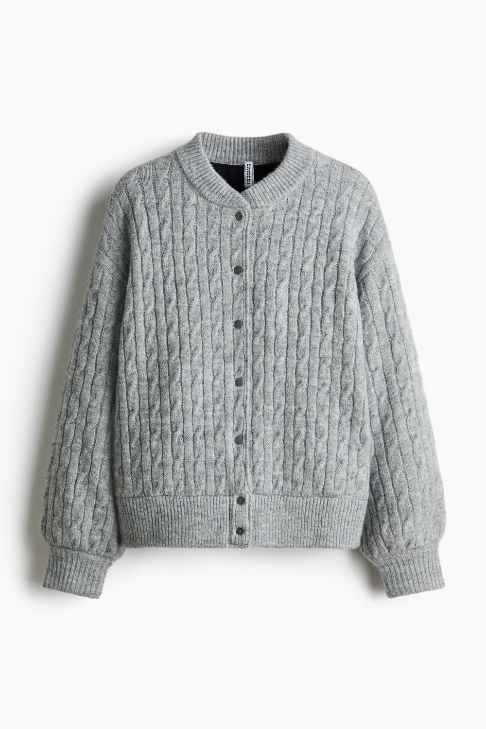 Куртка-пилот вязки «косичка» - H&M