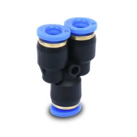 Серия SPY Фитинги цанговые Y-образные/ самозажимные SNS pneumatic