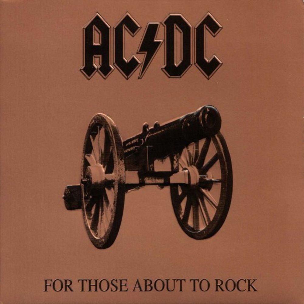 AC/DC - For Those About To Rock (We Salute You) (LP). Новая запечатанная виниловая пластинка + ПОДАРОК