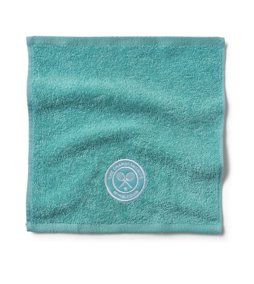 Теннисное полотенце Wimbledon Face 2P — aqua blue/sky blue