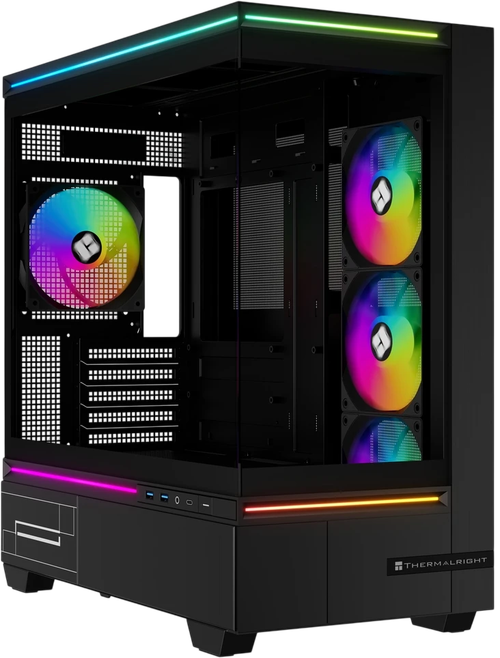 Корпус Thermalright M10 FAN4-C TG ARGB Black (TRTLM10BF4C)
