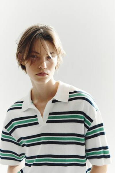Тонкое трикотажное поло - H&M