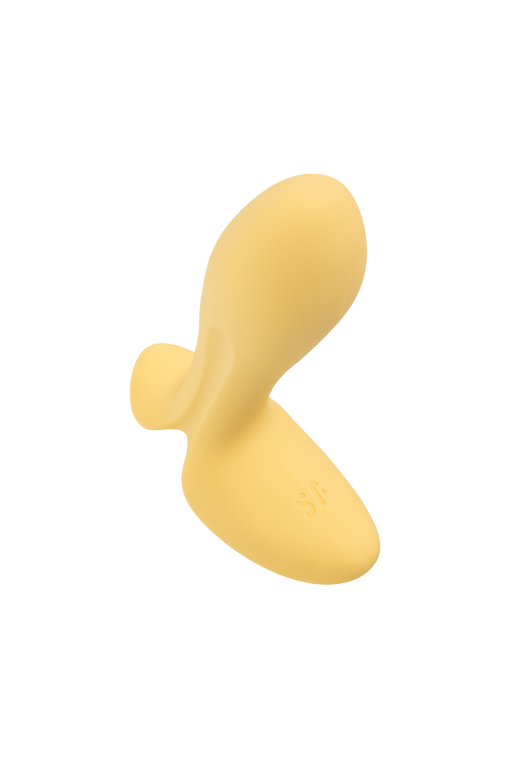 Анальный вибратор Satisfyer Intensity Plug, силикон, желтый, 9 см