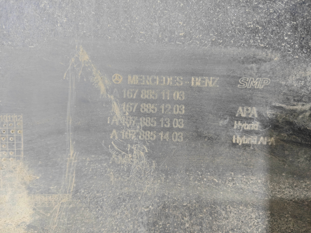 Бампер задний Mercedes GLE (V167) 18-нв Б/У Оригинал A16788512039999