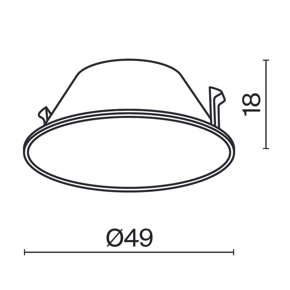 Комплектующие для светильника Technical Ring057-7-MG