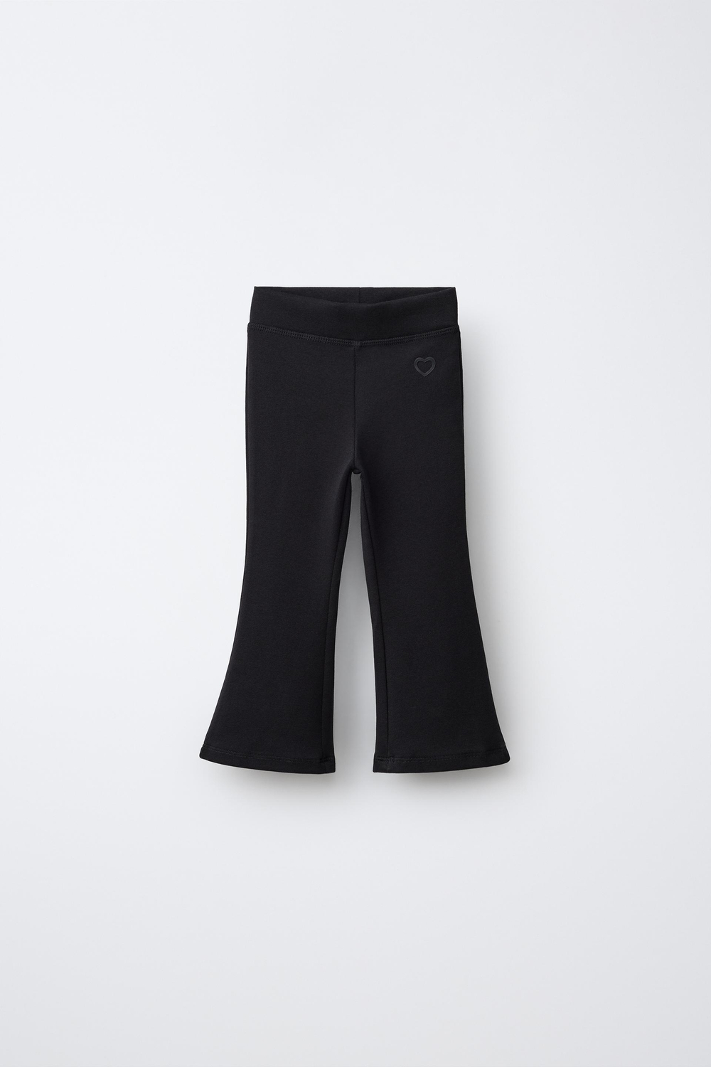 ZARA СПОРТИВНЫЕ ЛЕГИНСЫ FLARE, ЧЕРНЫЙ