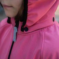 Куртка Softshell демисезонная "Яркий коралл" подростковая