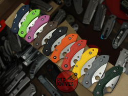 Нож Spyderco Dragonfly 2 - рукоять малиновая