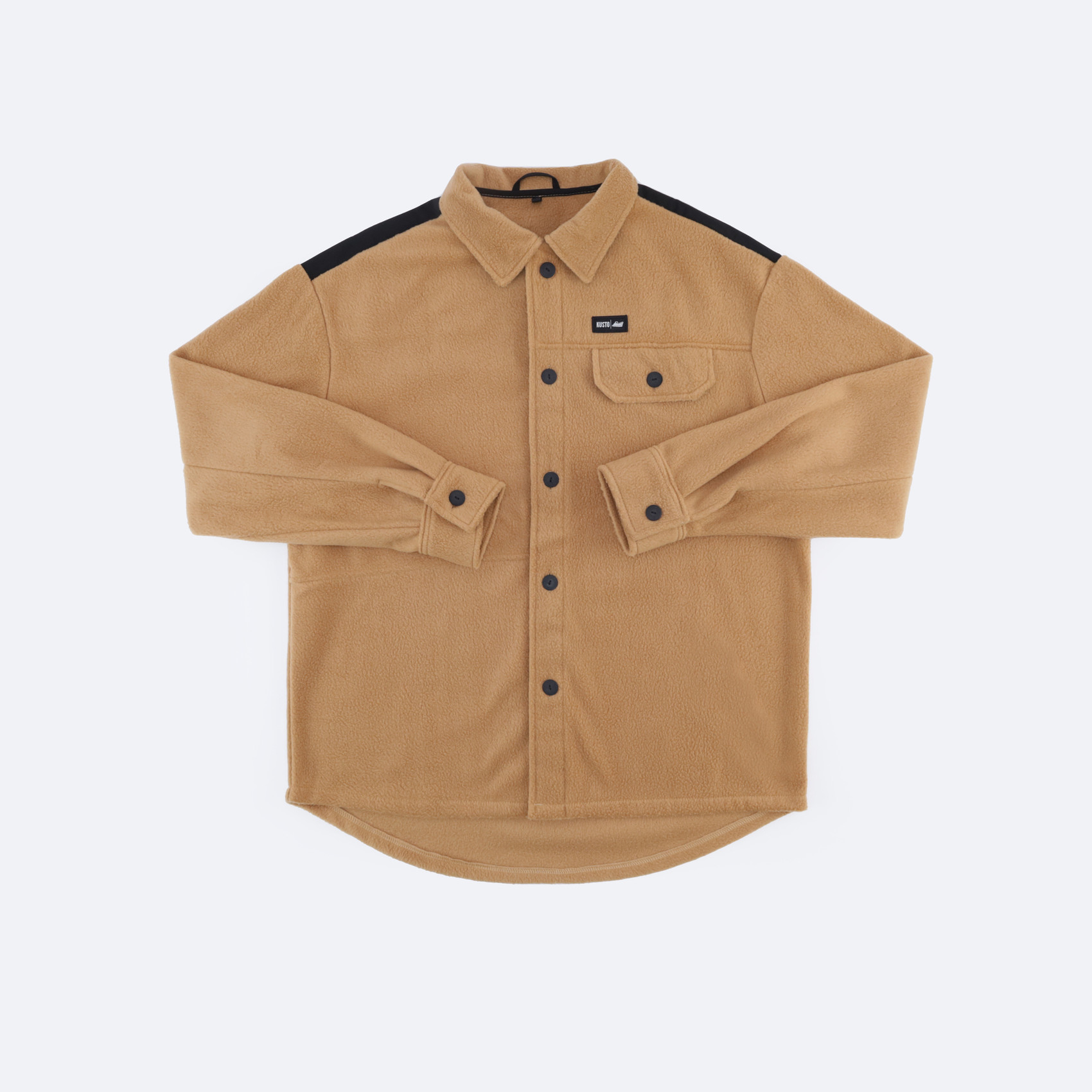 Флисовая рубашка Kusto Shirt (camel) артикул: - купить в магазине Дайс