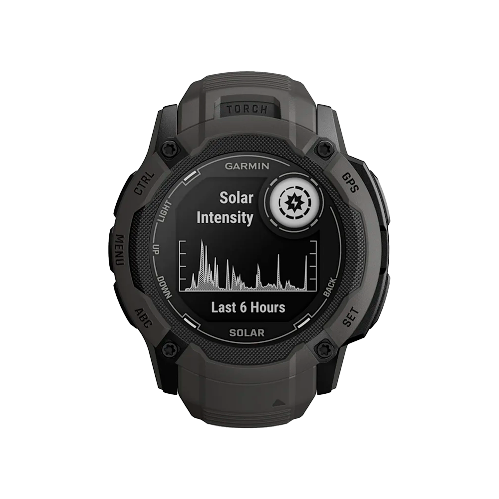 Умные часы Garmin Instinct 2X, 50mm, Solar Graphite (010-02805-00)