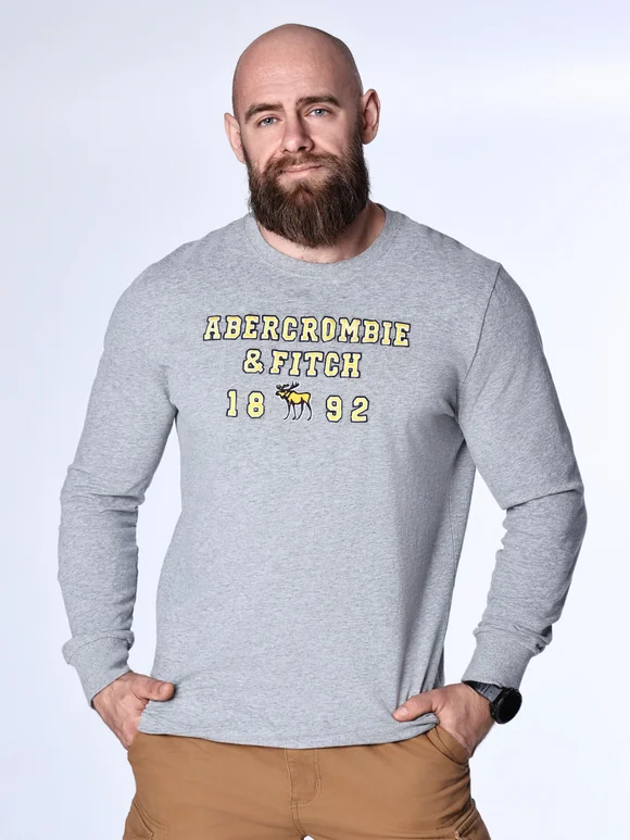 Лонгслив Abercrombie & Fitch ABL39