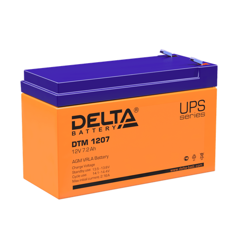 Аккумуляторные батареи DELTA DTM 1207
