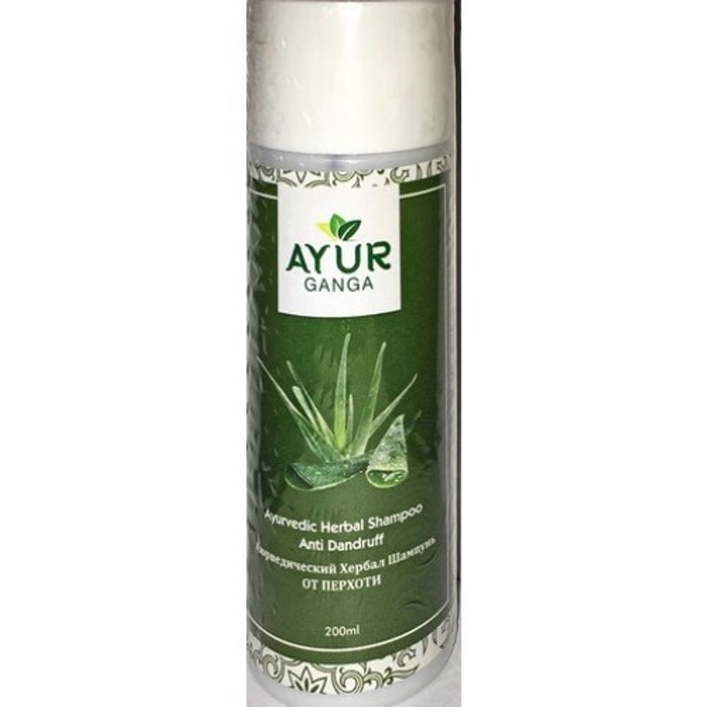 Шампунь Ayur Ganga от перхоти Ayurvedic Herbal  200 мл