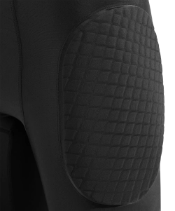 Шорты вратарские с защитой ScalePad Goalkeeper Shorts, черный