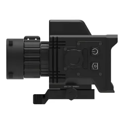 Коллиматор тепловизионный Gaut Nova TD 325L, x1-4, 384х288, D25мм дальномер - профиль справа с кнопками управления