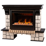 Каминокомплект Real Flame Stone 26 AO с очагом 3D Helios 26 SBG