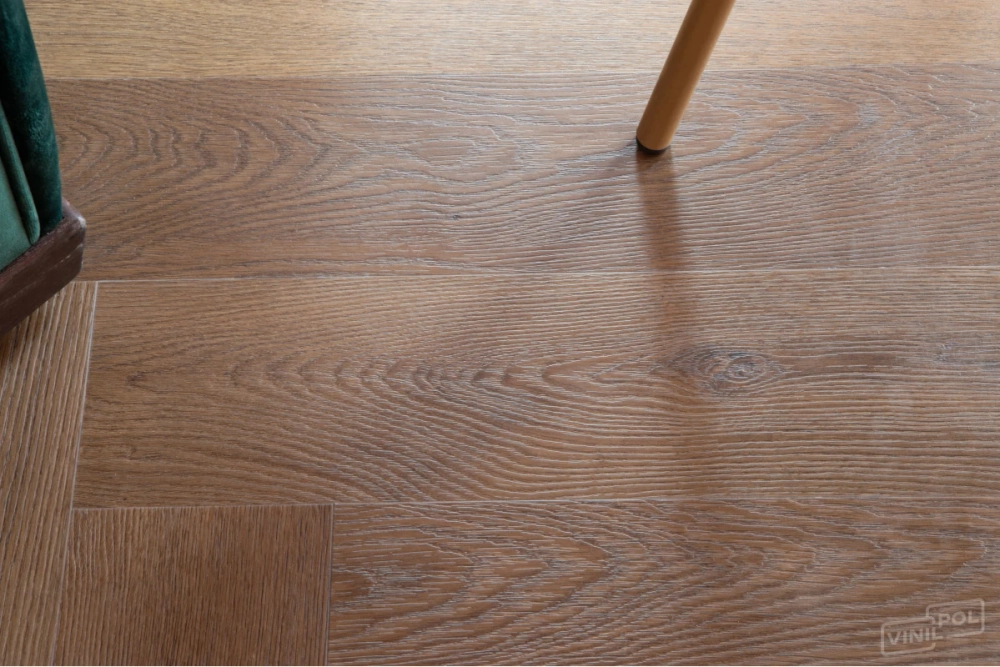 Кварц-винил SPC Vinilam VinilPol Herringbone 7 мм Паркет Пикассо 1.355 м2
