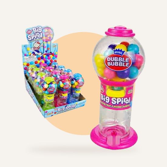Kidsmania Жевательная резинка Big Spiral — на фирменном фоне OH MY GEEK