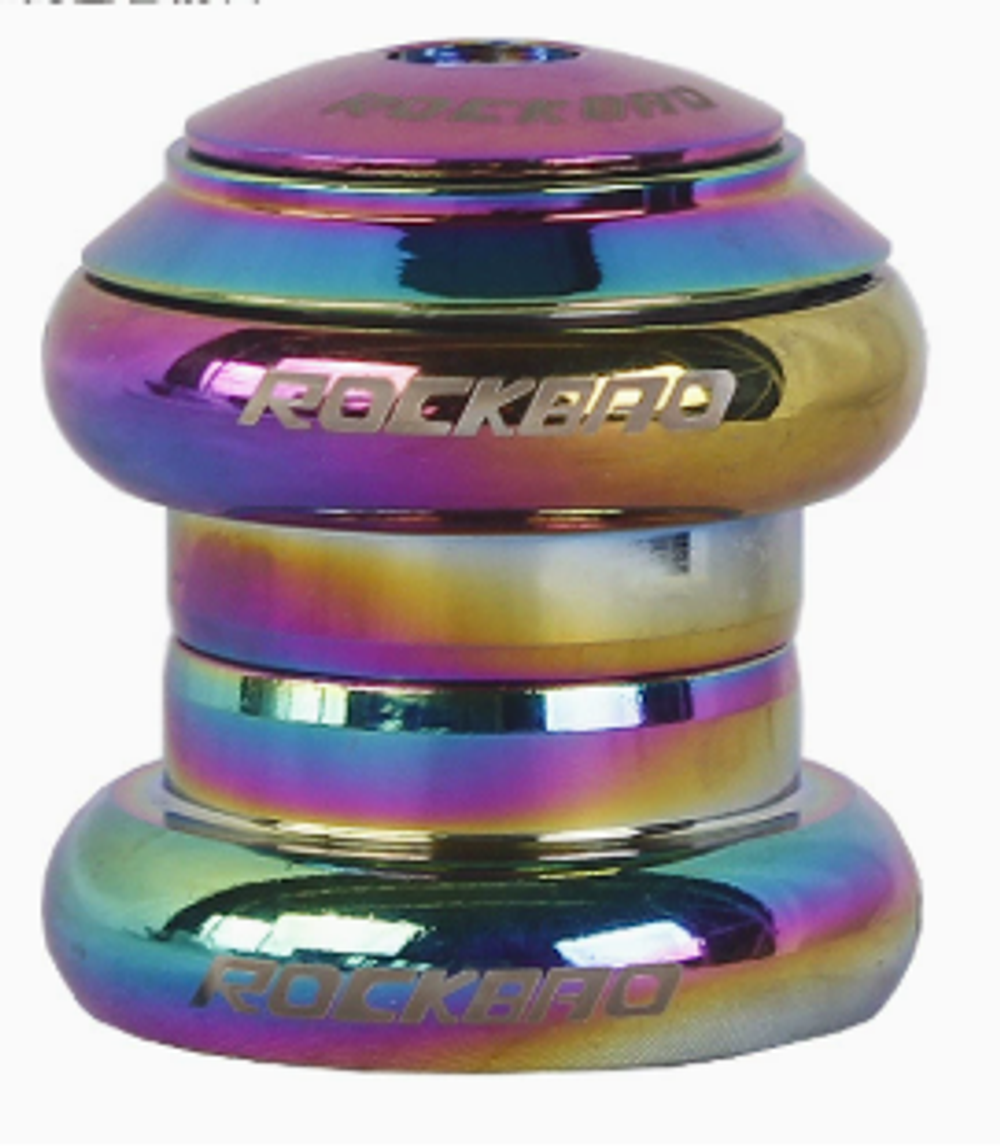 Рулевая колонка ROCKBAO,34 мм,1-1/8, пром подшипник,109 гр.(Цв. Petrol)