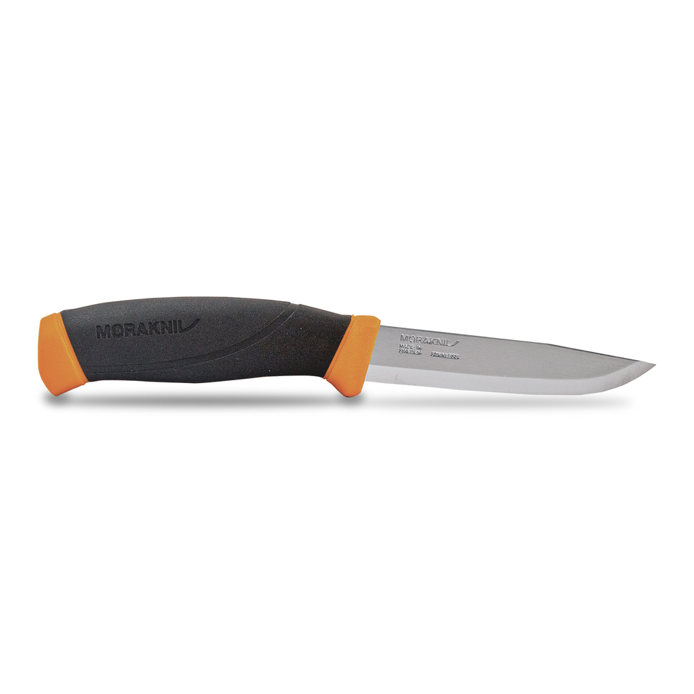 Нож Morakniv Companion S Burnt, нержавеющая сталь, оранжевый