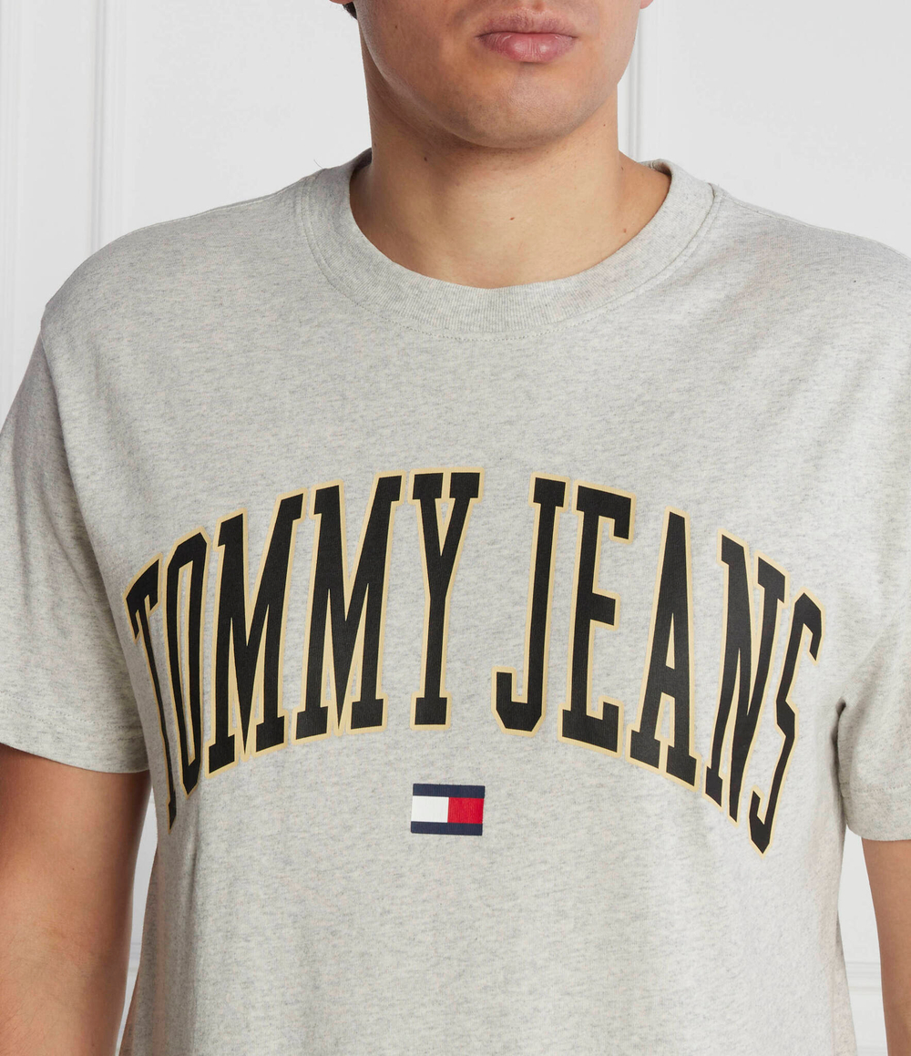 Футболка из золота Tommy Jeans - серый(DM0DM17730)