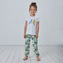 Пижама для девочки "Попугайчики" KOGANKIDS