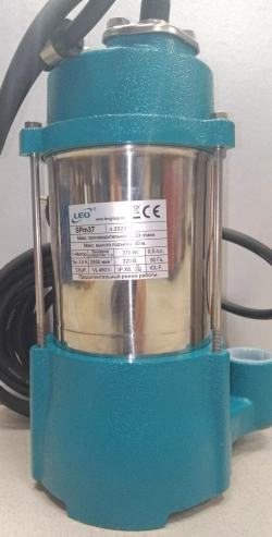 Насос погружной вихревой LEO SPm37A
