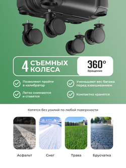 Набор M/L средний и большой Черный