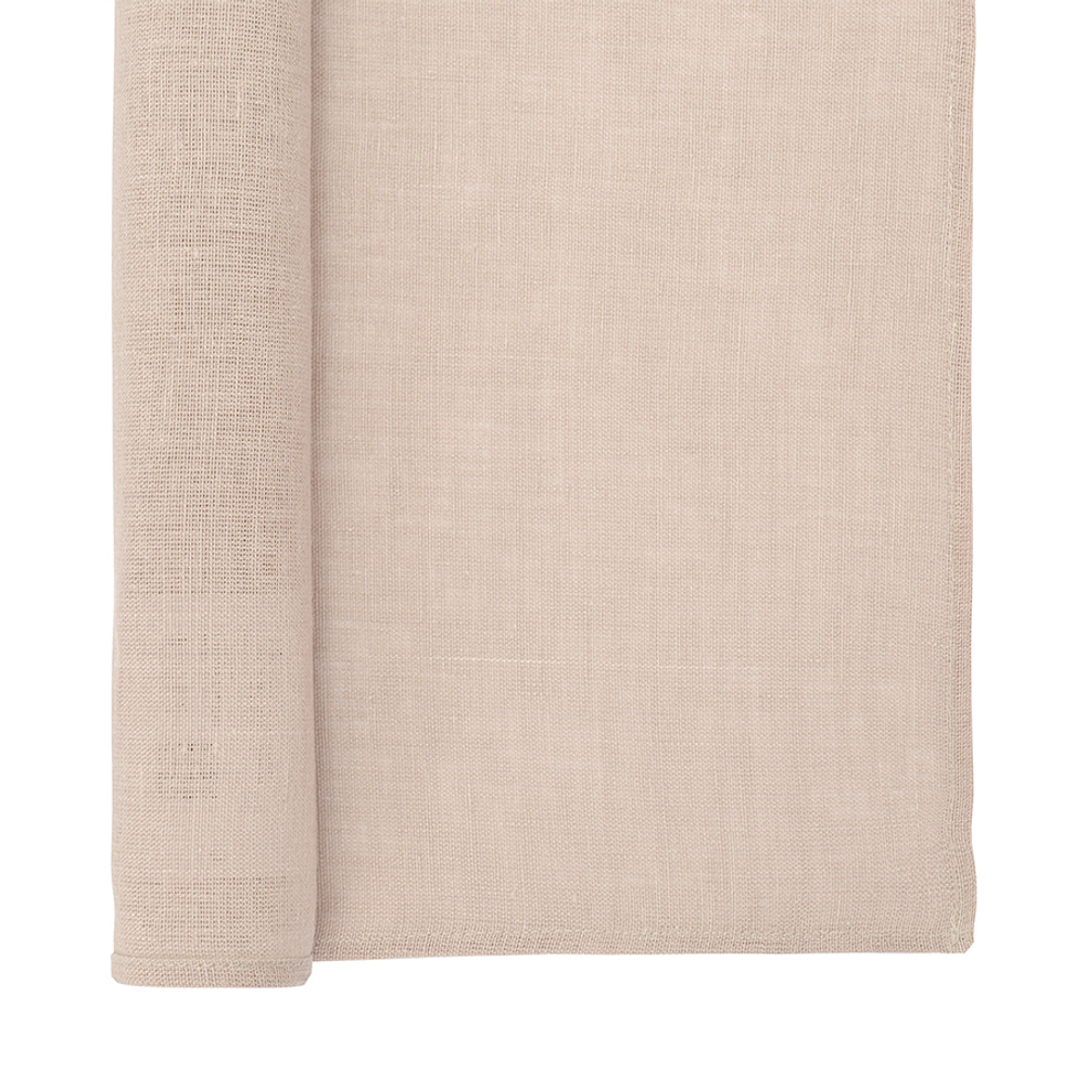 Салфетка сервировочная льняная 45x45 Tkano Essential бежевая