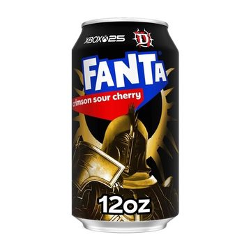 Газированный напиток Fanta Crimson Sour Cherry со вкусом кислой вишни, 355 мл (США)
