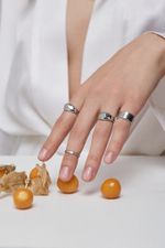 Кольцо Кристал Ай с розовым кварцем / Crystal Eye
